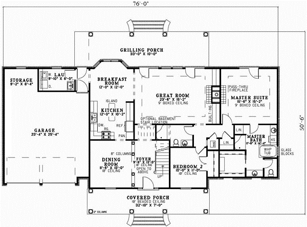 Main Floor Plan: 12-610