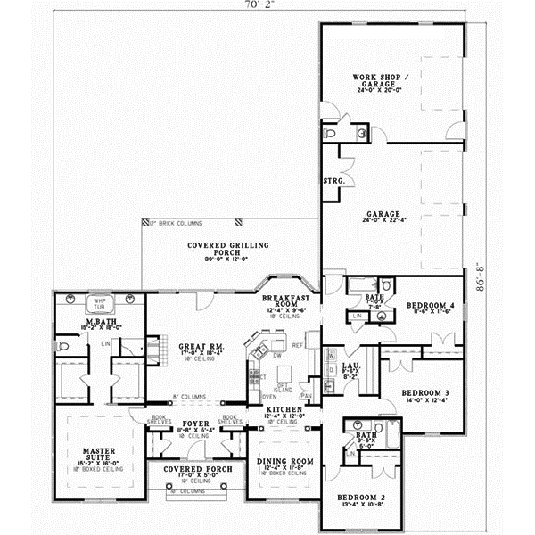 Main Floor Plan: 12-611