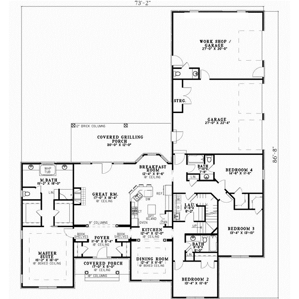 Main Floor Plan: 12-612