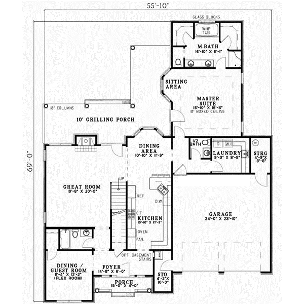 Main Floor Plan: 12-614