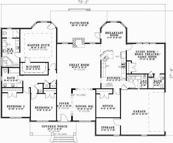 Main Floor Plan: 12-616
