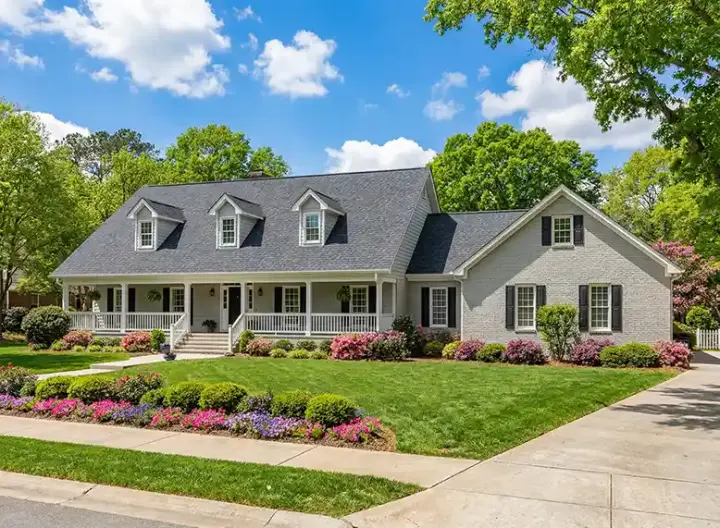 Country house plans 12-617 - front exterior, 3,496 sq ft, 5 bed, 3 bath house plans | Monster House Plans