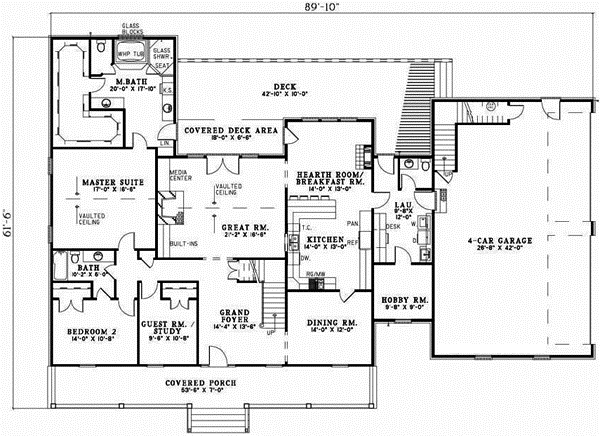 Main Floor Plan: 12-617