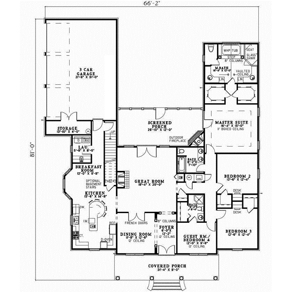 Main Floor Plan: 12-618