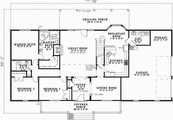 Main Floor Plan: 12-619