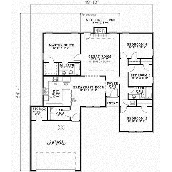 Main Floor Plan: 12-624