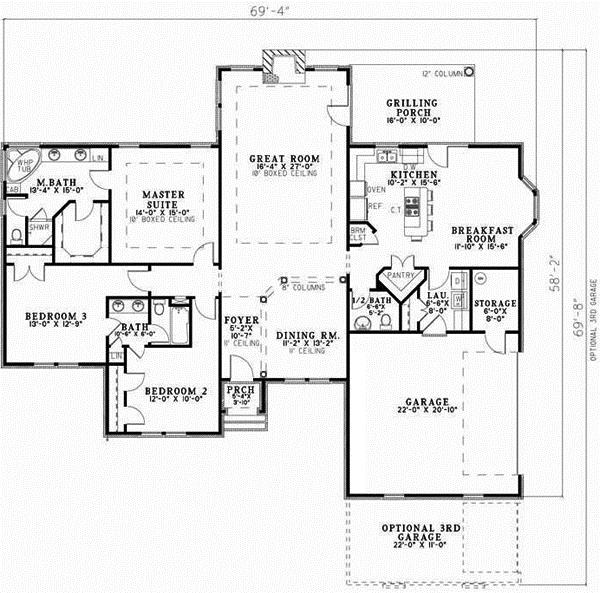 Main Floor Plan: 12-628