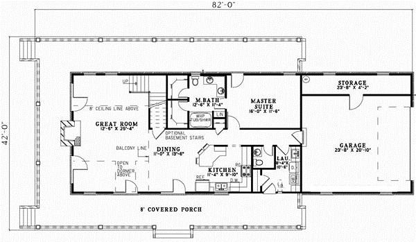 Main Floor Plan: 12-629