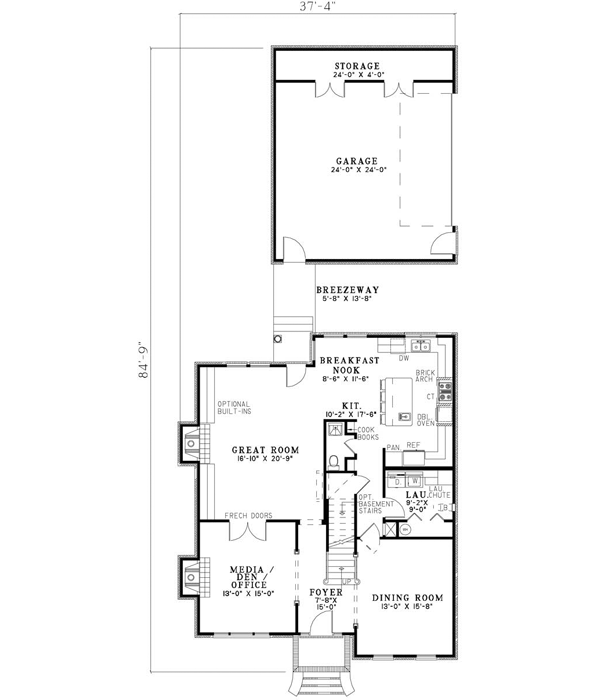 Main Floor Plan: 12-630