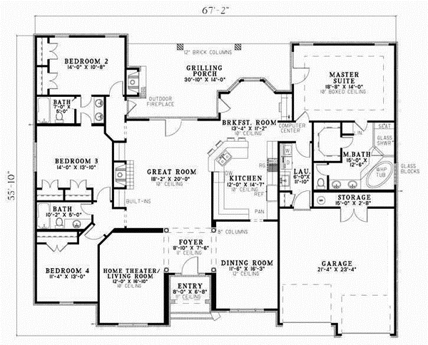 Main Floor Plan: 12-631