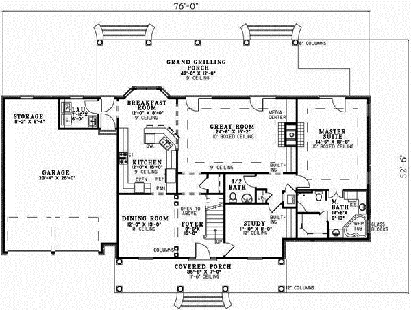 Main Floor Plan: 12-632