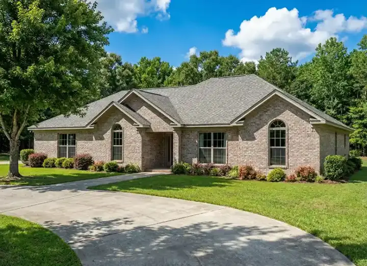 Traditional house plans 12-634 - front exterior, 1,777 sq ft, 3 bed, 2 bath house plans | Monster House Plans