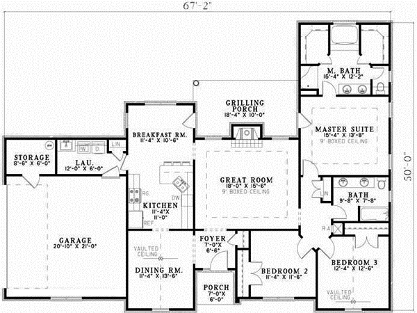 Main Floor Plan: 12-634