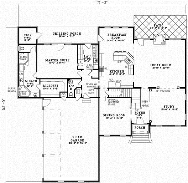 Main Floor Plan: 12-635
