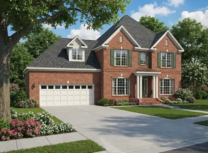 Traditional house plans 12-636 - front exterior, 2,263 sq ft, 3 bed, 2 bath house plans | Monster House Plans