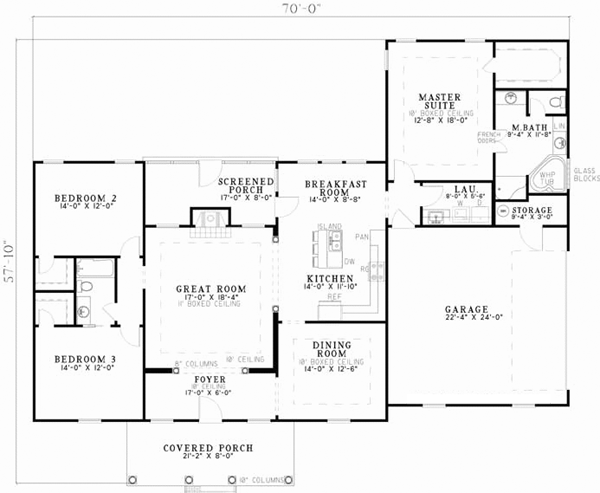 Main Floor Plan: 12-647