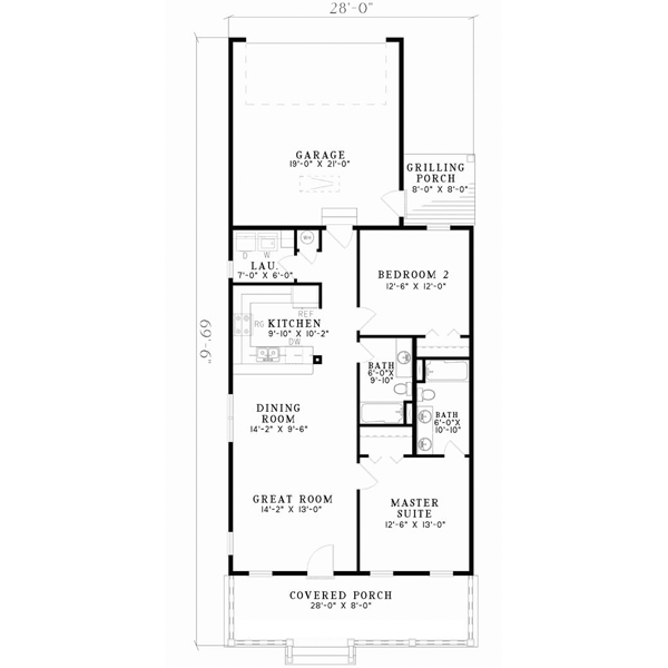 Main Floor Plan: 12-649