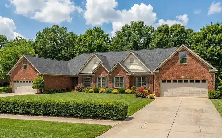 Traditional house plans 12-651 - front exterior, 4,058 sq ft, 6 bed, 4 bath house plans | Monster House Plans