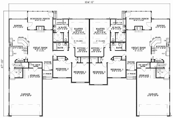 Main Floor Plan: 12-651