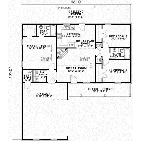 Main Floor Plan: 12-654