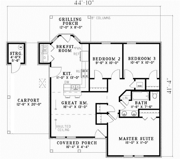 Main Floor Plan: 12-656