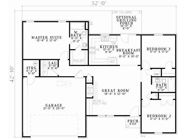 Main Floor Plan: 12-657