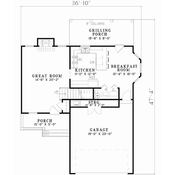 Main Floor Plan: 12-659
