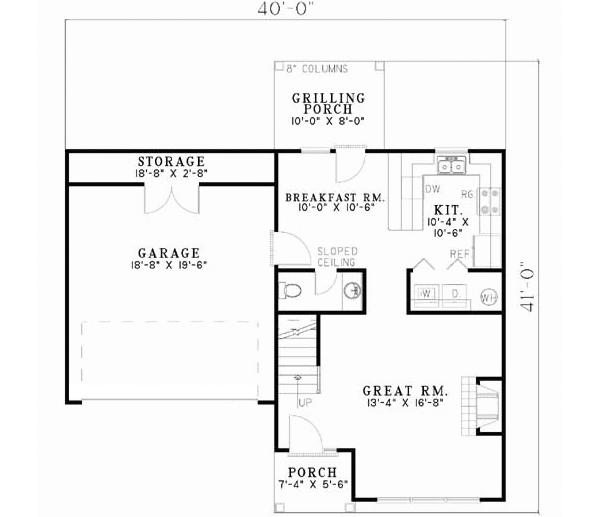 Main Floor Plan: 12-660