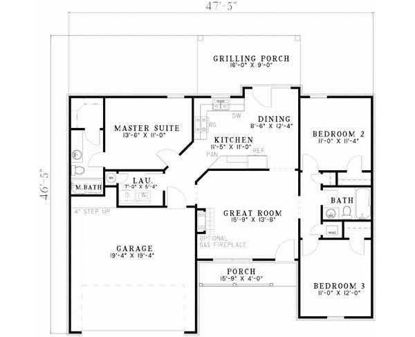 Main Floor Plan: 12-661