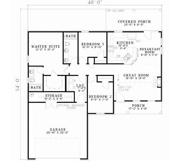 Main Floor Plan: 12-662