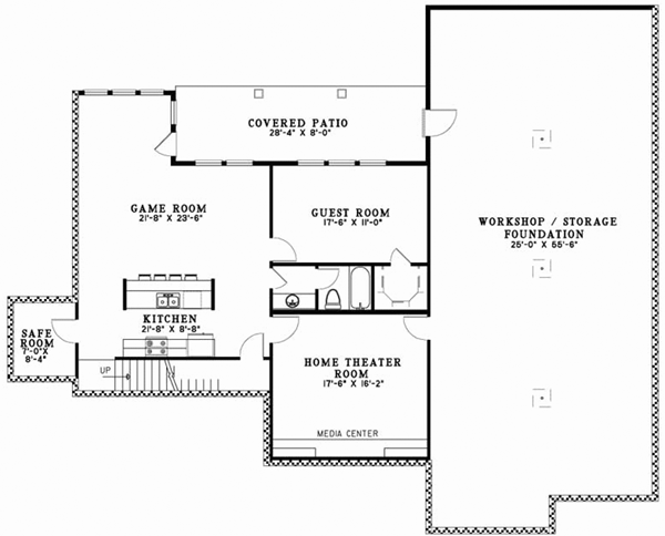 Lower Floor Plan:12-664