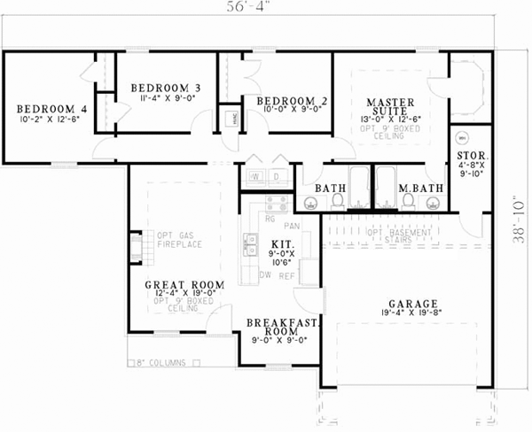 Main Floor Plan: 12-665