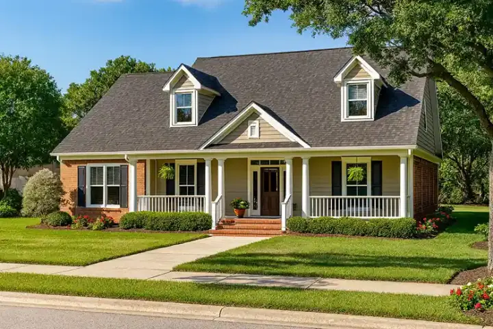 Southern house plans 12-666 - front exterior, 3,002 sq ft, 4 bed, 3 bath house plans | Monster House Plans