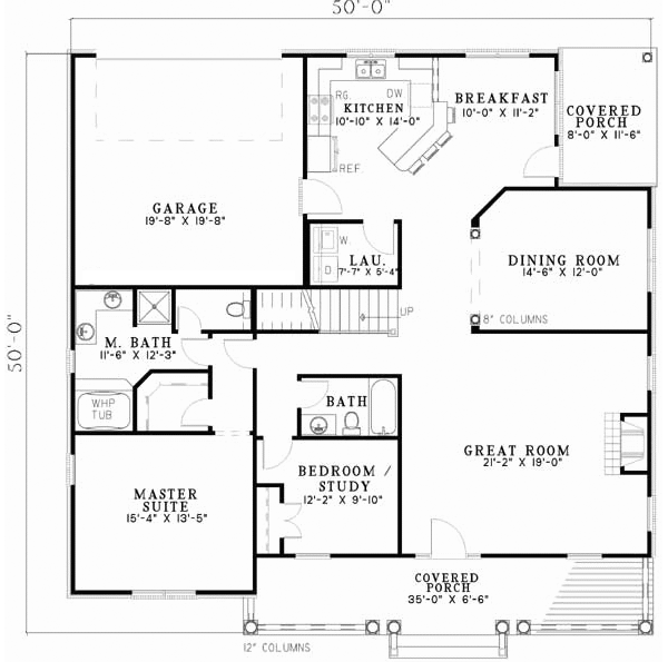 Main Floor Plan: 12-666