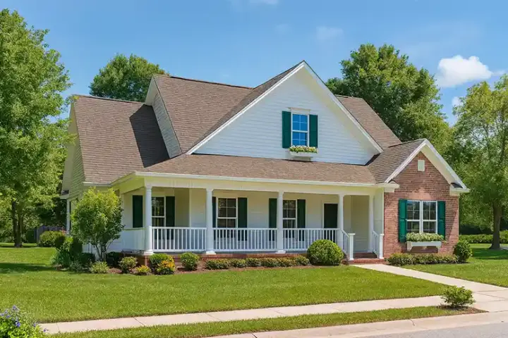 Southern house plans 12-667 - front exterior, 2,297 sq ft, 3 bed, 2 bath house plans | Monster House Plans