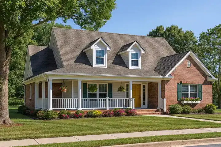 Country house plans 12-669 - front exterior, 2,196 sq ft, 3 bed, 2 bath house plans | Monster House Plans
