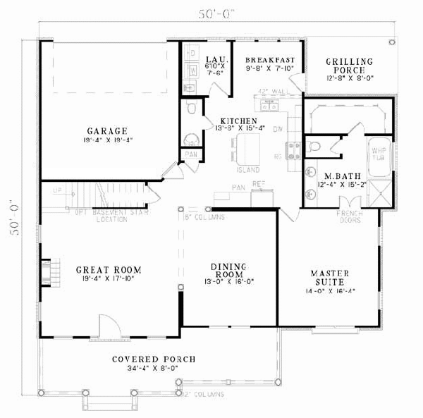 Main Floor Plan: 12-671
