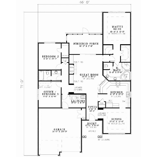 Main Floor Plan: 12-673