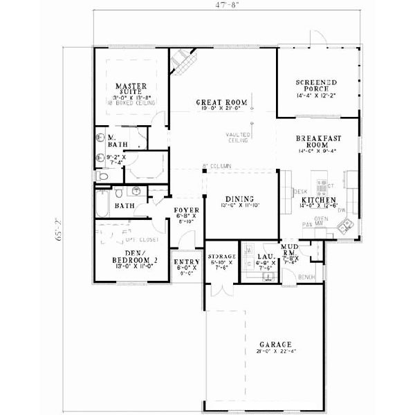 Main Floor Plan: 12-675