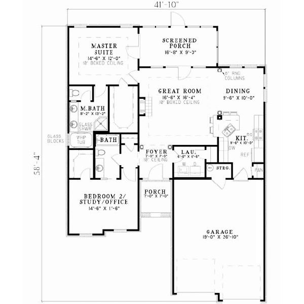 Main Floor Plan: 12-676