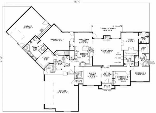 Main Floor Plan: 12-681