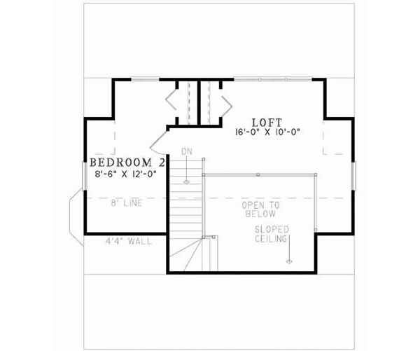 Upper/Second Floor Plan: 12-683