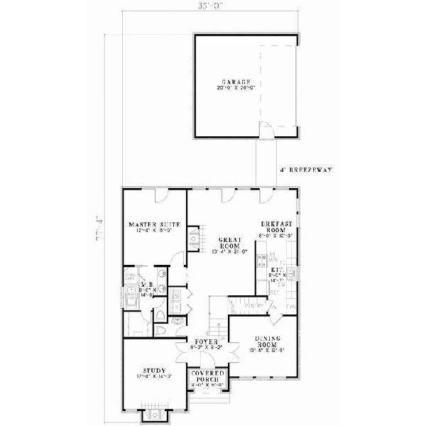 Main Floor Plan: 12-685