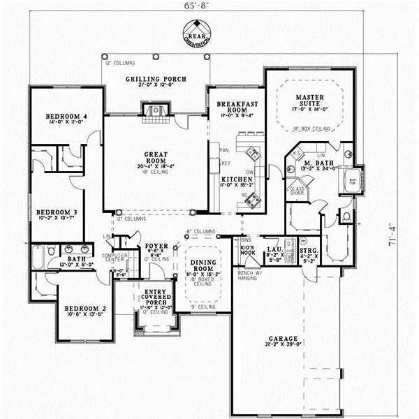 Main Floor Plan: 12-688