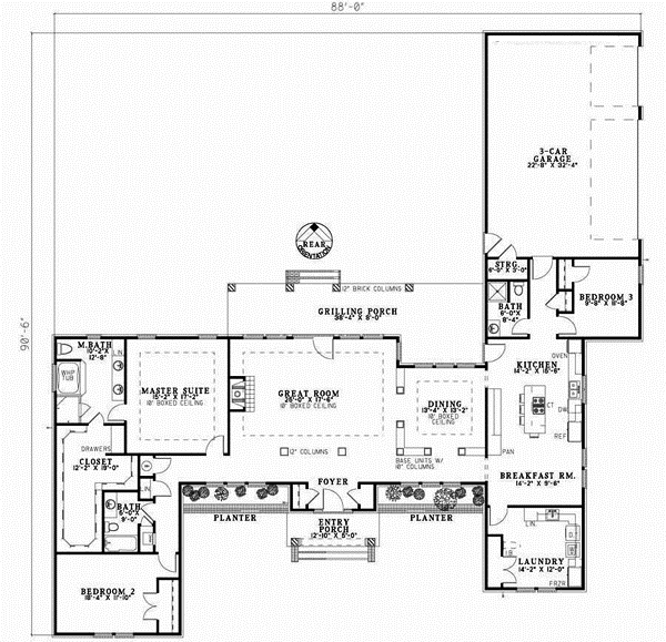 Main Floor Plan: 12-694