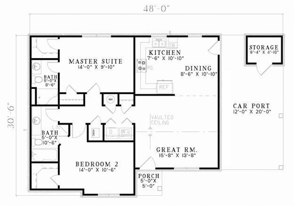 Main Floor Plan: 12-695
