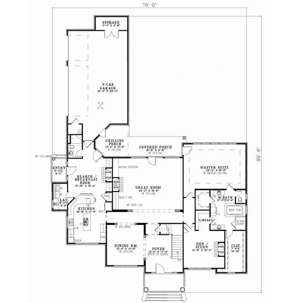 Main Floor Plan: 12-697