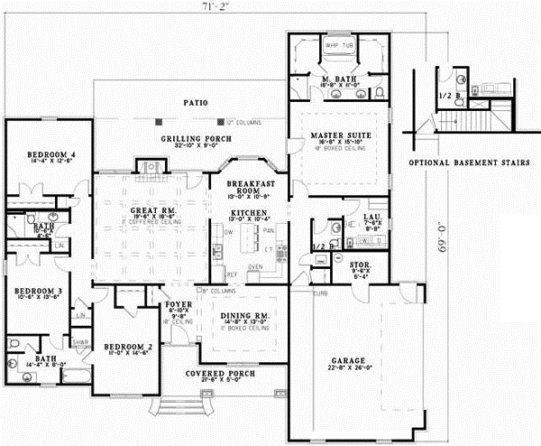Main Floor Plan: 12-698