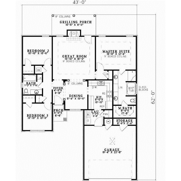 Main Floor Plan: 12-706