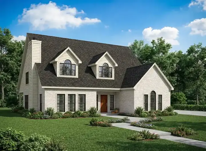 Southern house plans 12-709 - front exterior, 2,545 sq ft, 3 bed, 2 bath house plans | Monster House Plans
